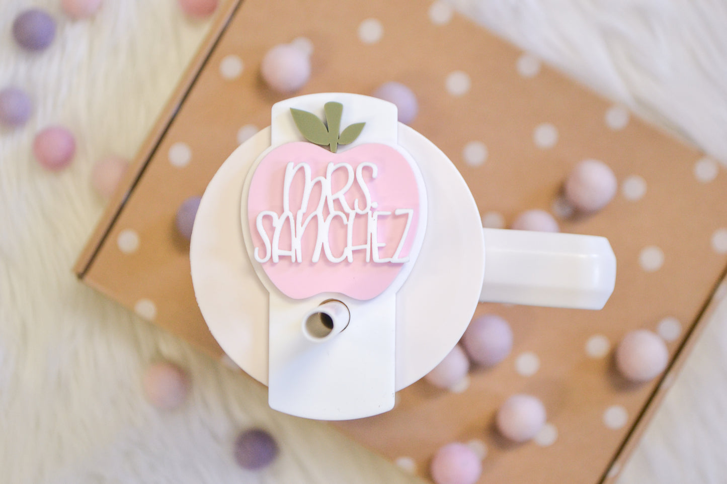 Simple Modern Teacher Personalized 40oz Tumbler Topper
