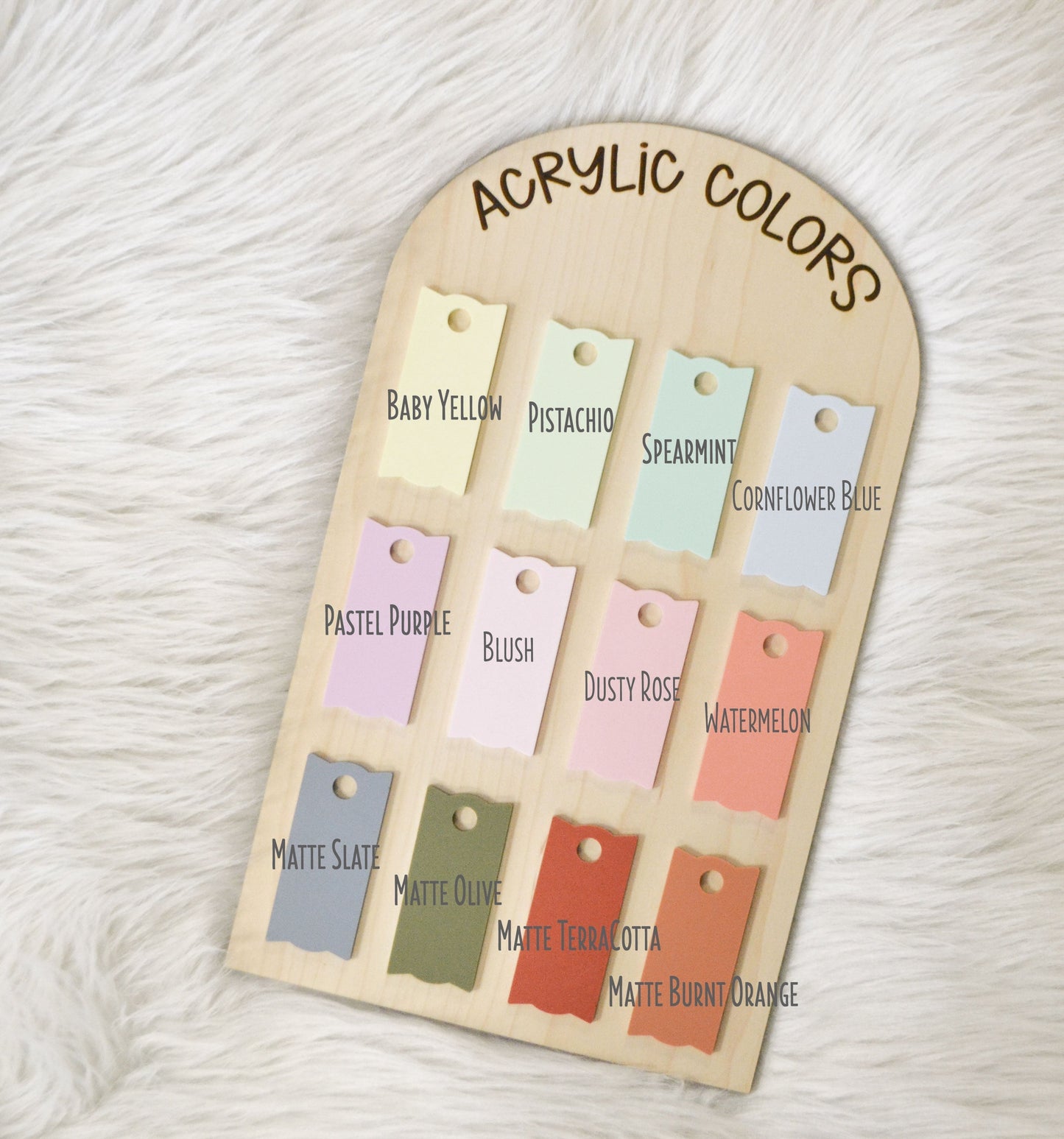 Christmas Reindeer Personalized Stanley Tumbler Name Plate Acrylic