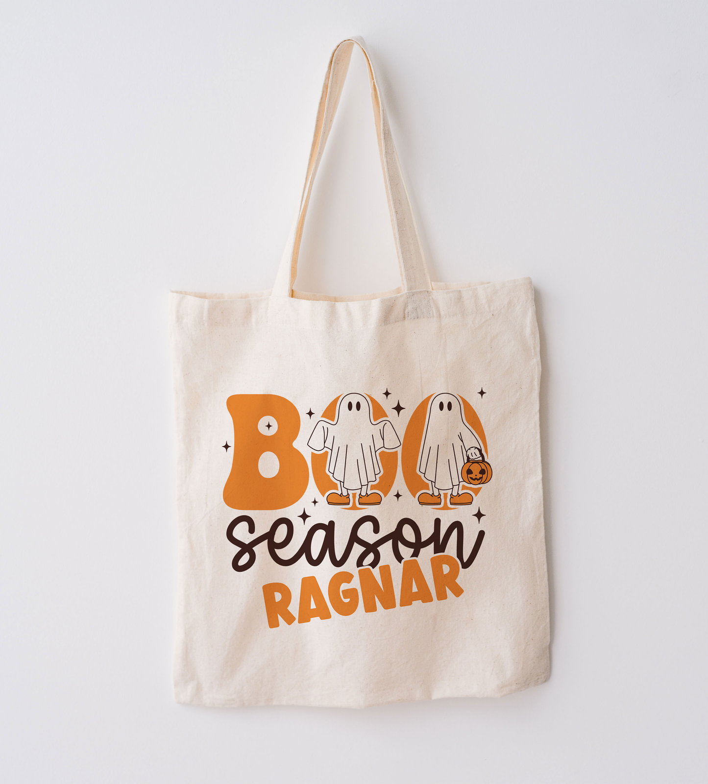 Boo Season Halloween Trick or Treat Bag