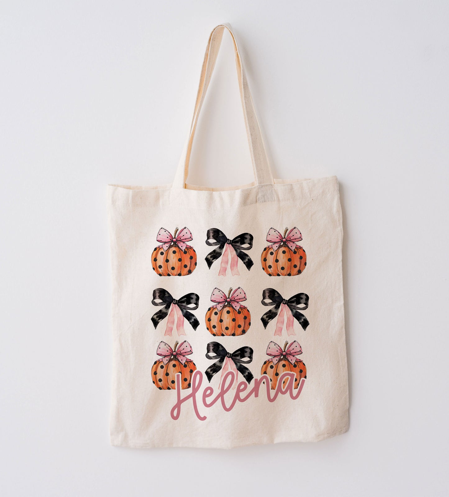 Boo Tote Bag, Halloween trick or treat tote bag, Custom Canvas Halloween Bag, Trick or Treat Name Tote, Personalized Gifts for Halloween