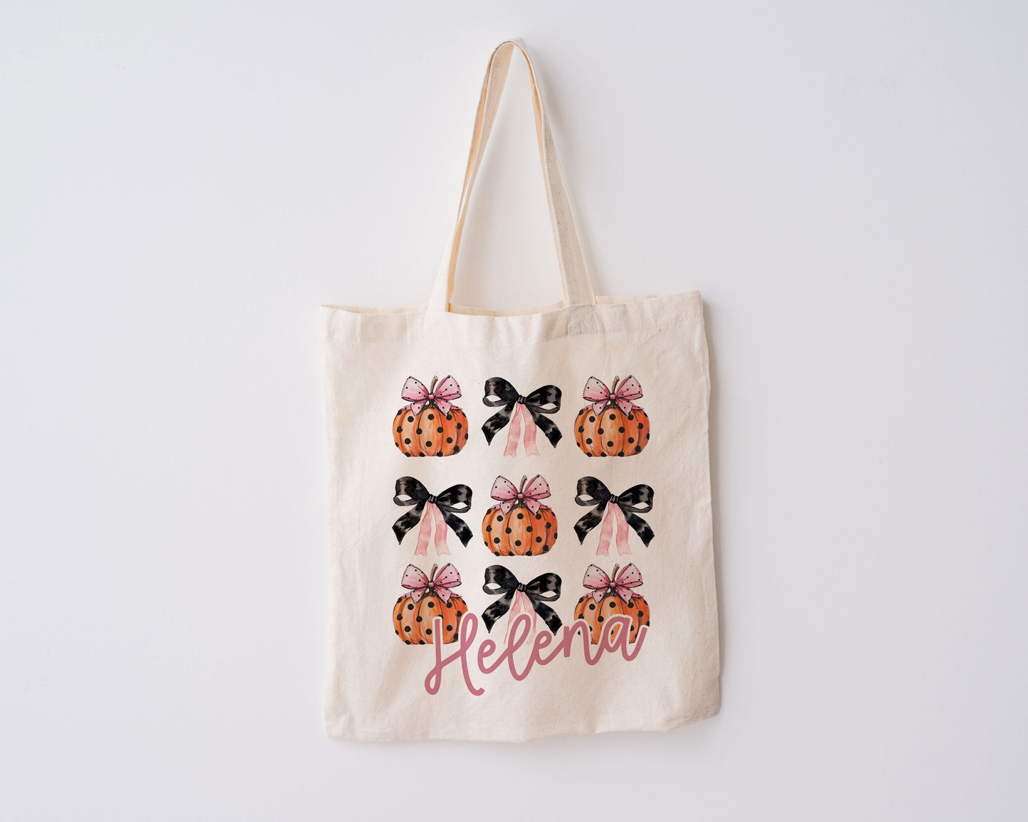 Boo Tote Bag, Halloween trick or treat tote bag, Custom Canvas Halloween Bag, Trick or Treat Name Tote, Personalized Gifts for Halloween