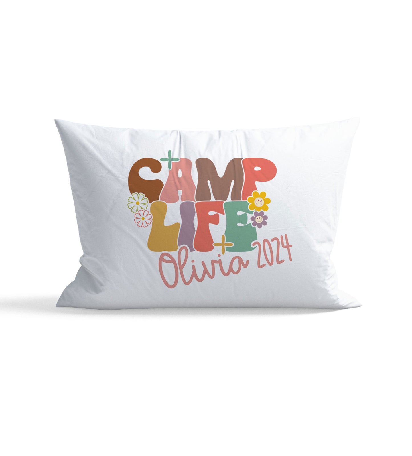 Camp Pillow Summer Camp Personalized