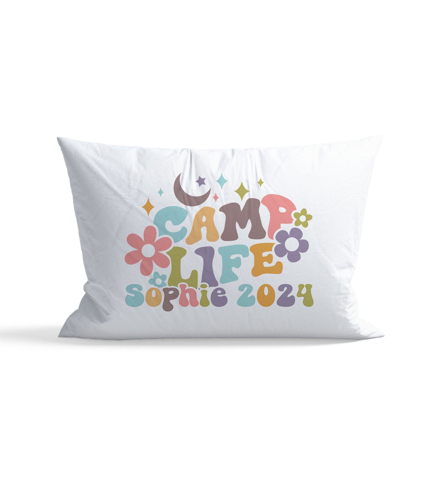 Camp Pillow Summer Camp Personalized