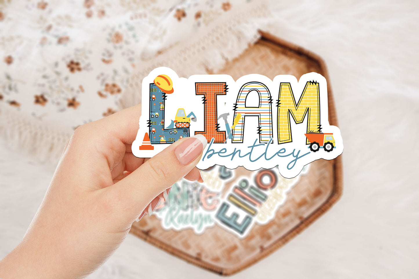 Personalized Name Stickers