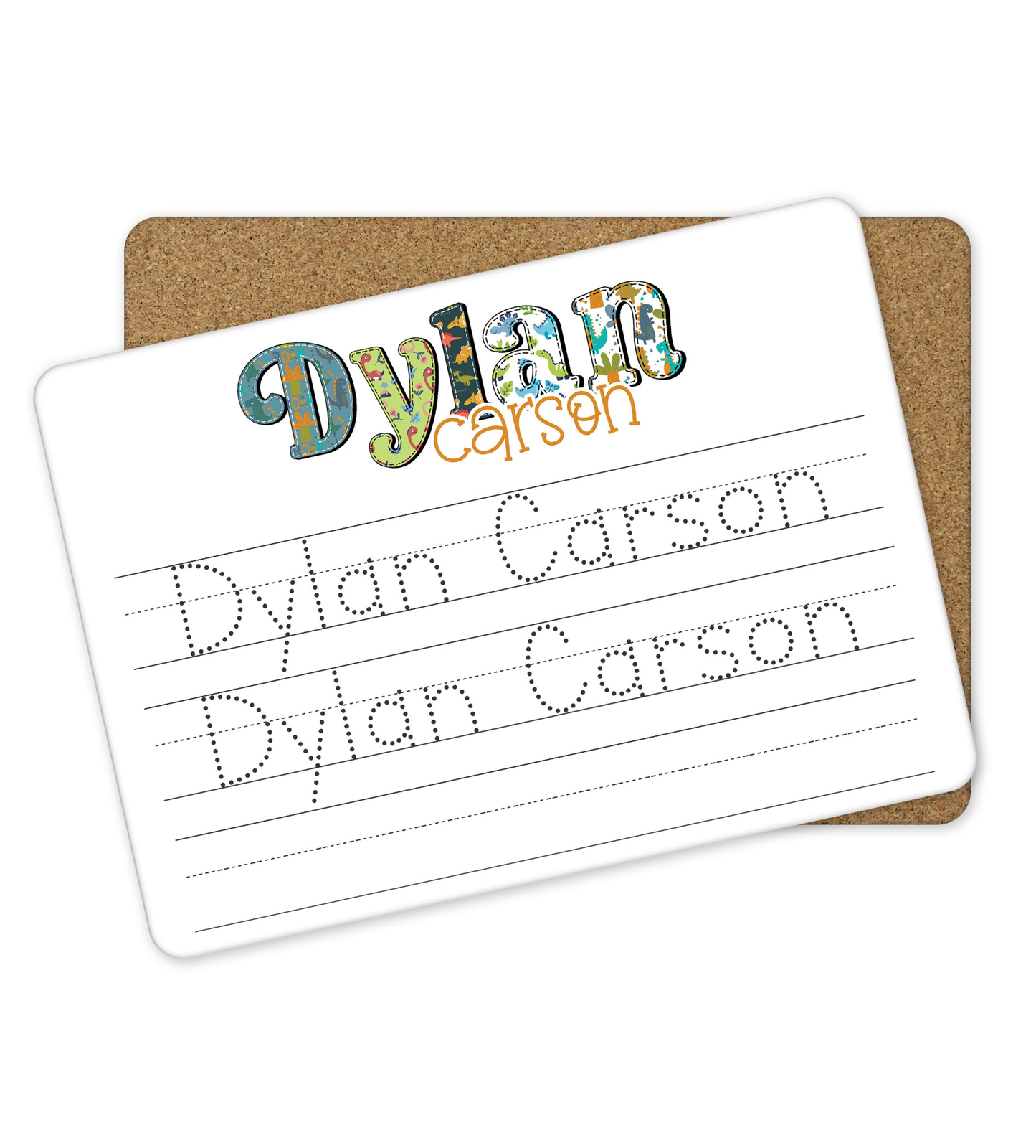 Personalized Dry Erase Name Tracing Board