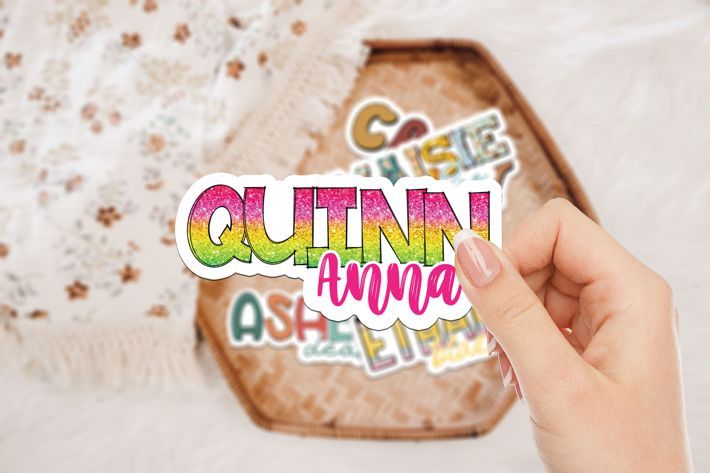 Custom Name Decal Stickers