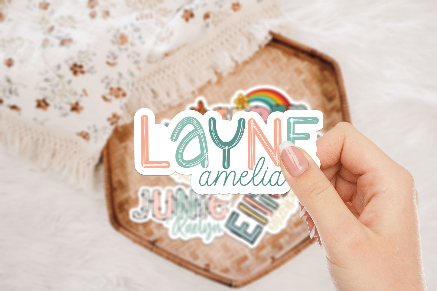 Personalized Name Stickers