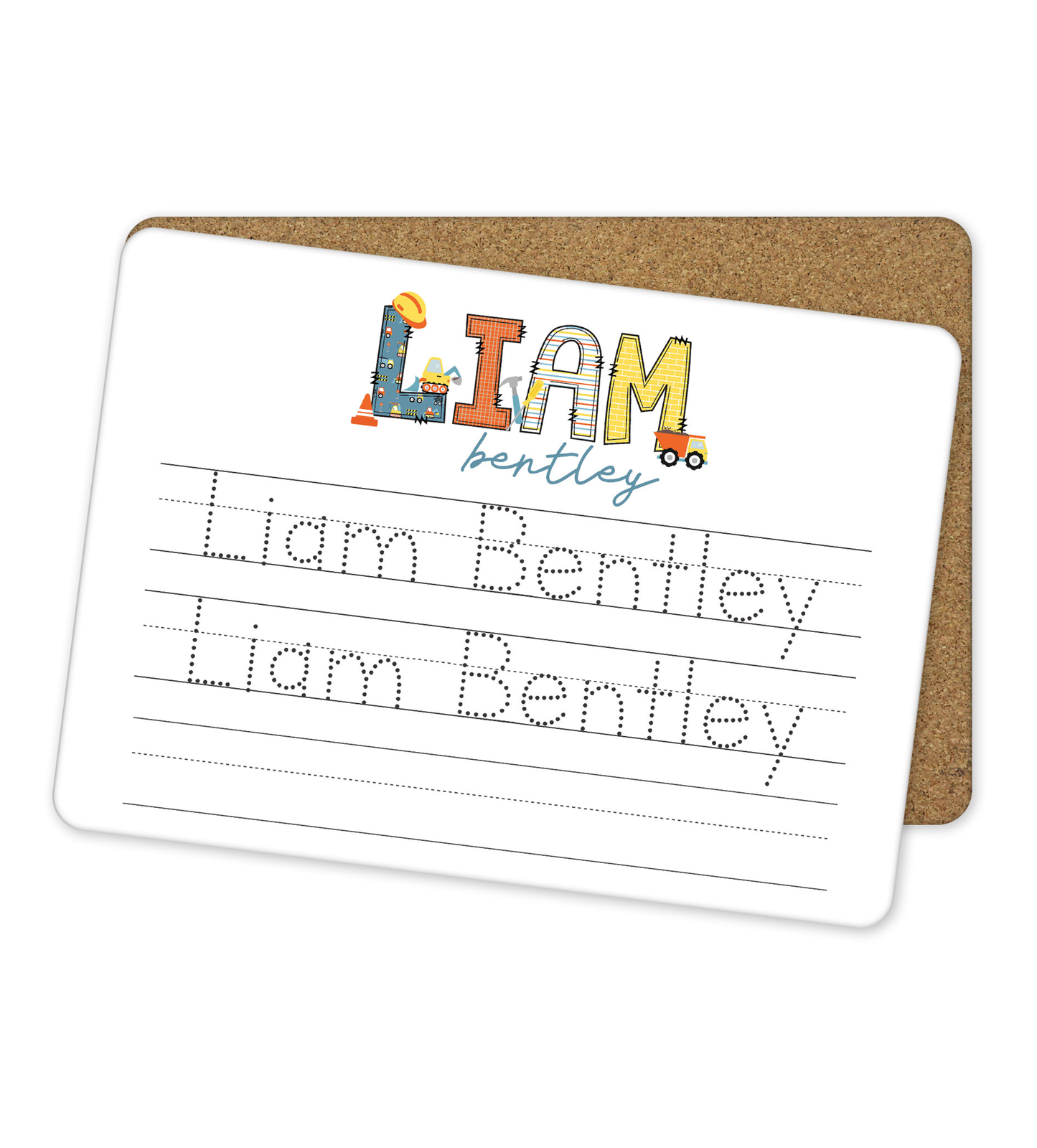 Personalized Dry Erase Name Tracing Board