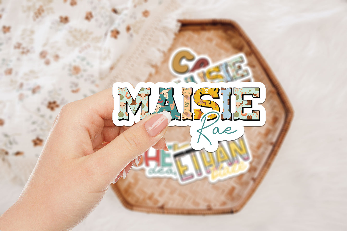 Custom Name Decal Stickers