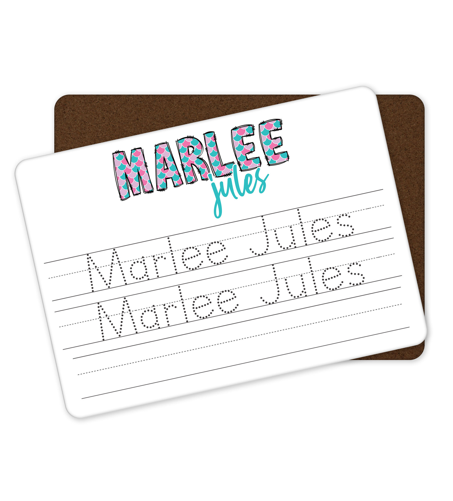 Personalized Dry Erase Name Tracing Board