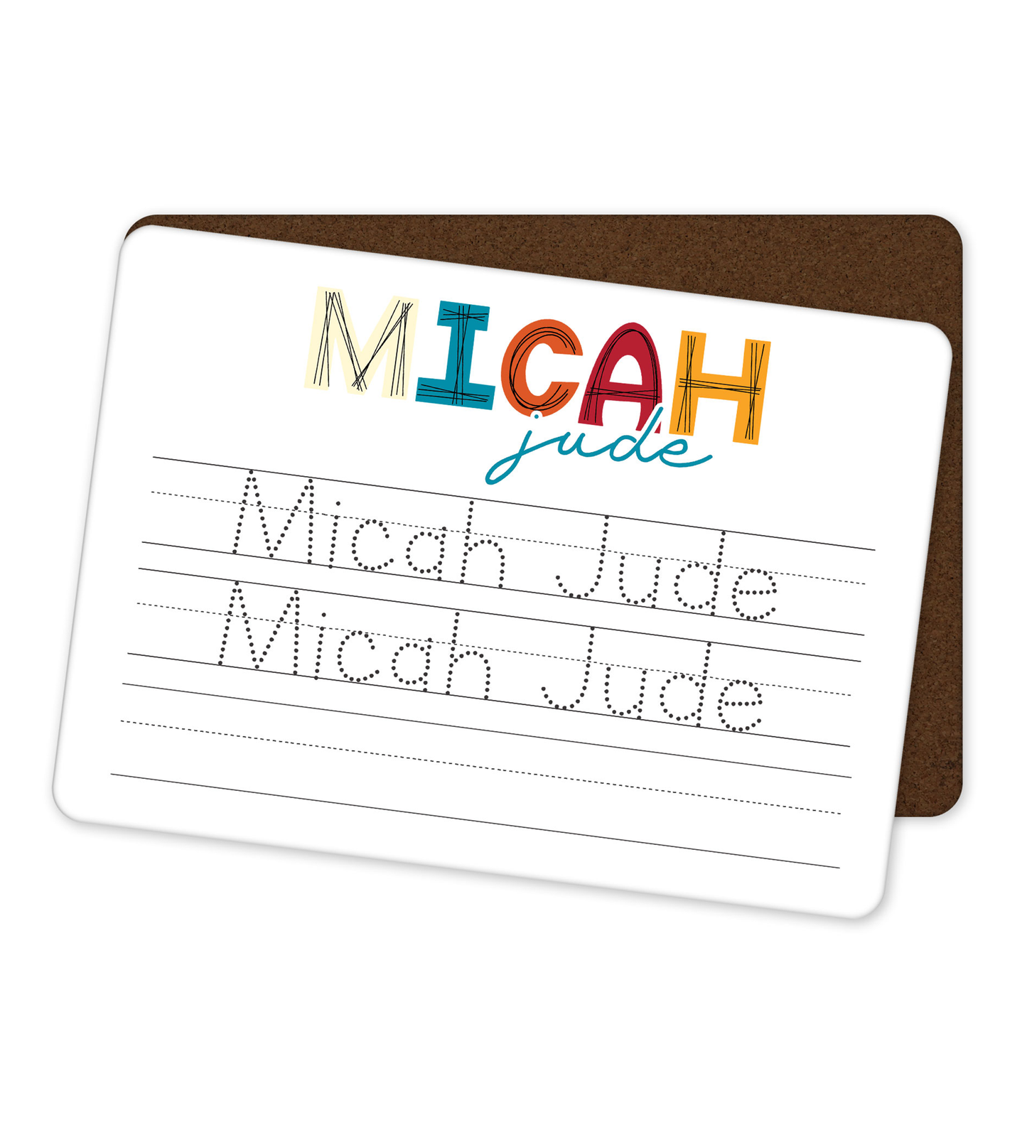 Personalized Dry Erase Name Tracing Board