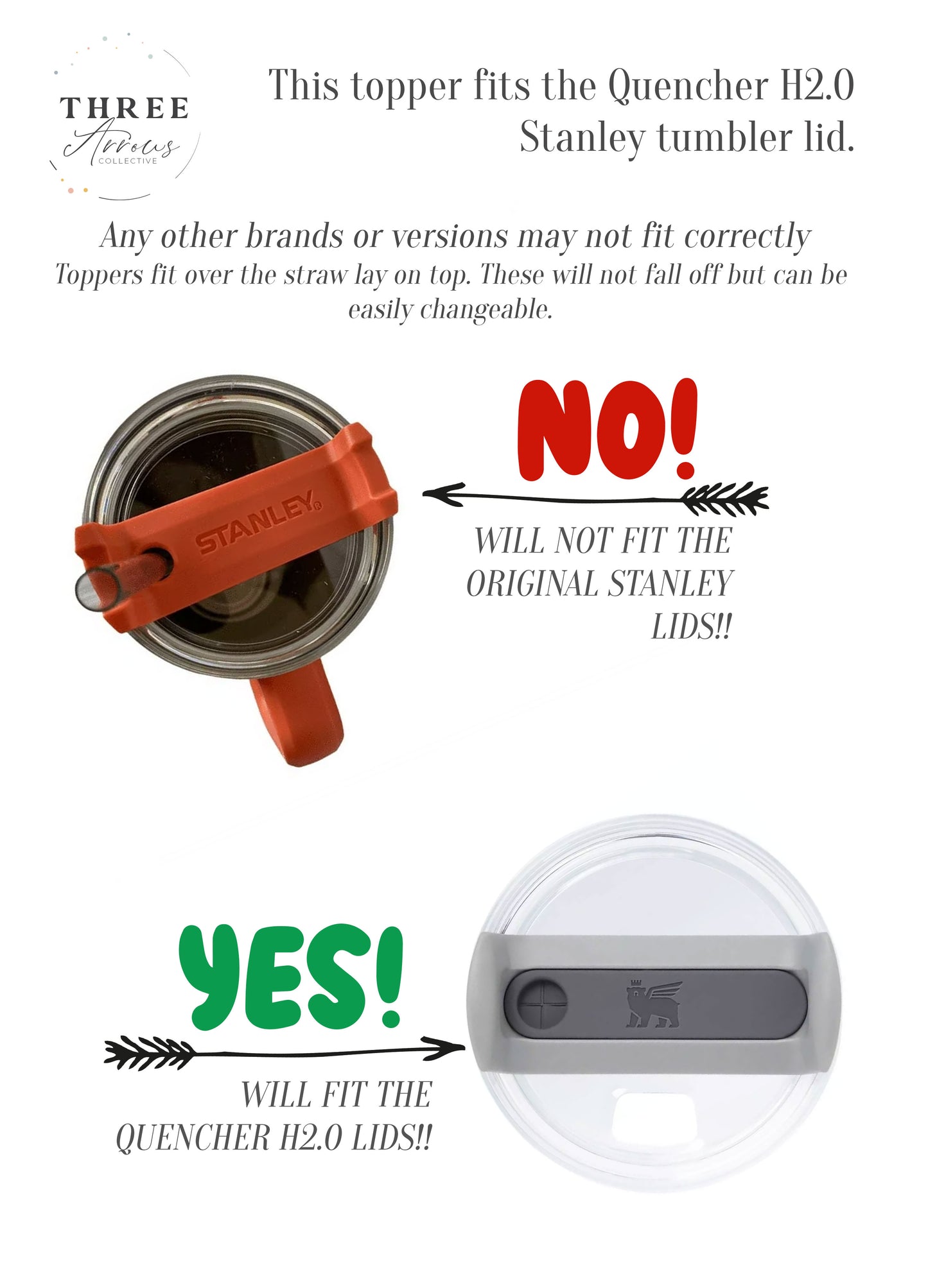 Blank Confetti Stanley Tumbler Tag
