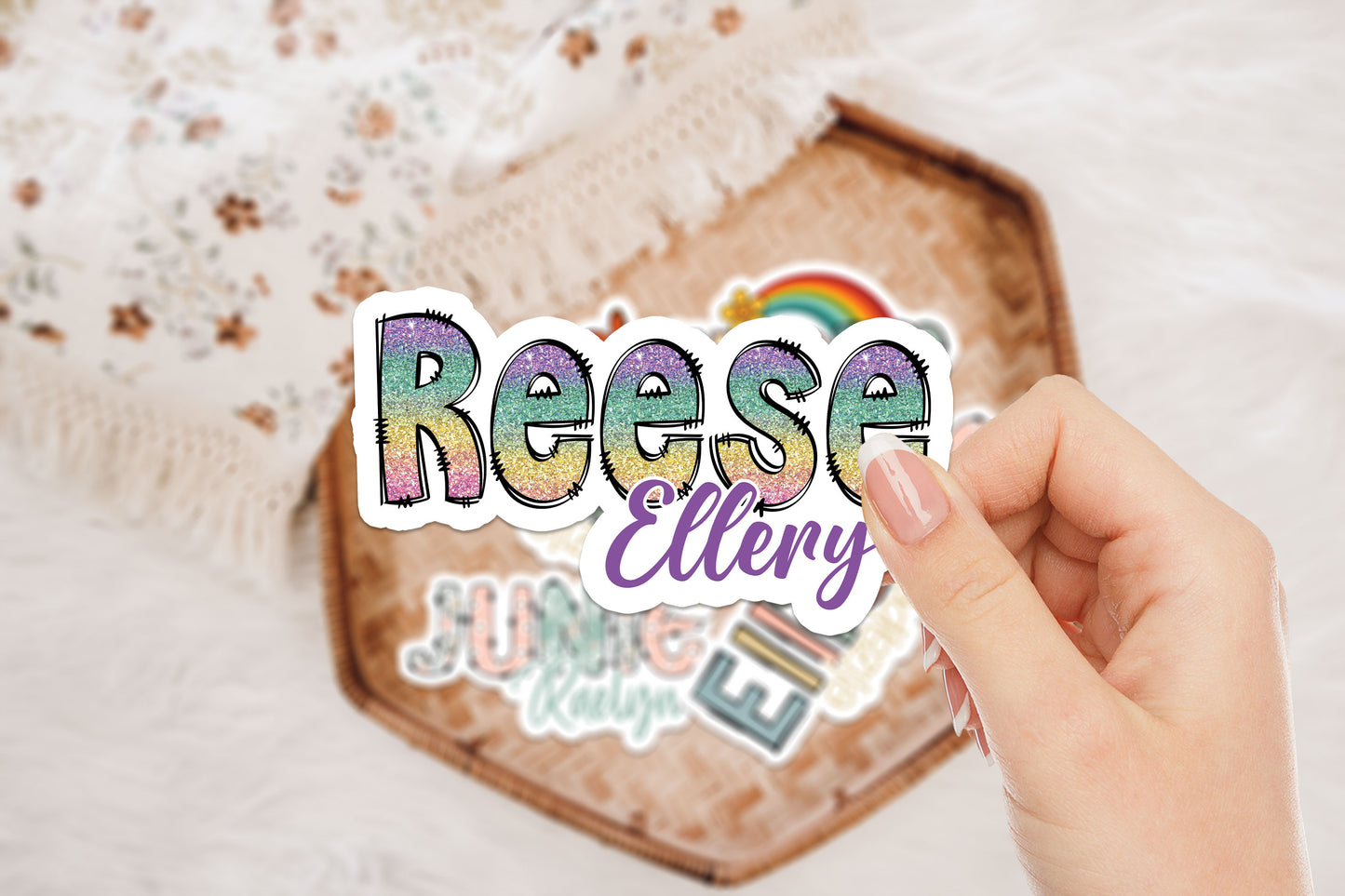 Personalized Decal Name Stickers
