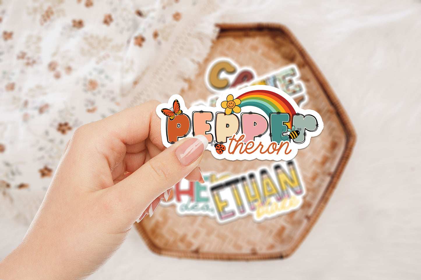 Personalized Name Decal Stickers