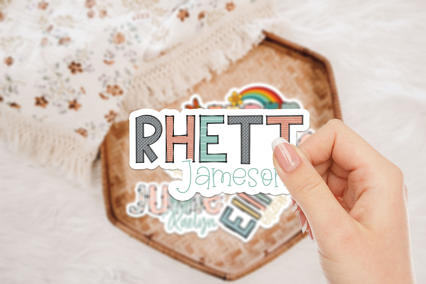 Personalized Decal Name Stickers