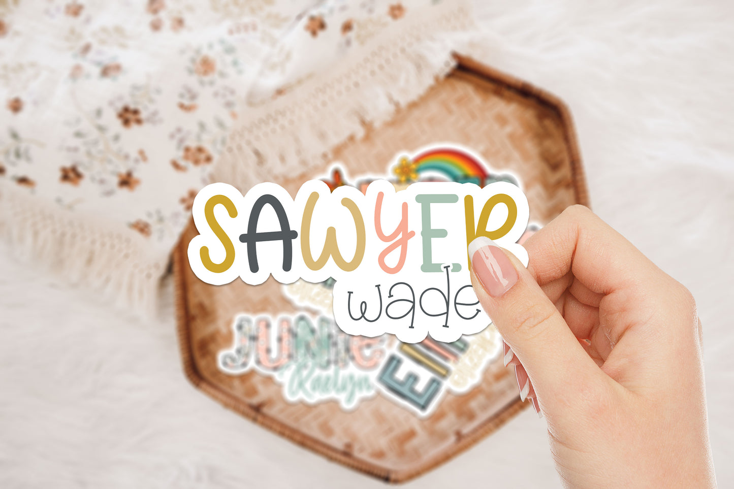 Personalized Decal Name Stickers