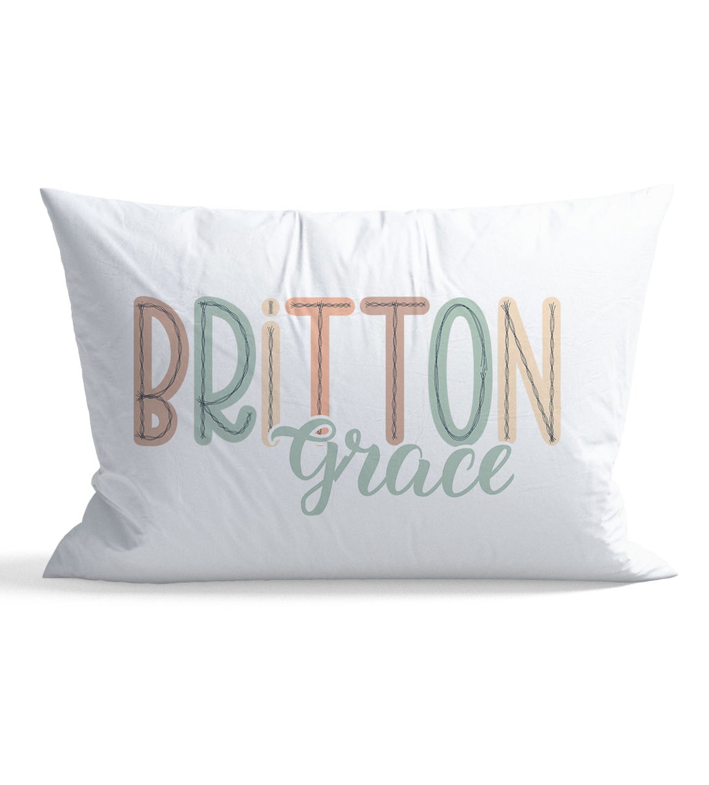 Personalized Kid Pillow Case
