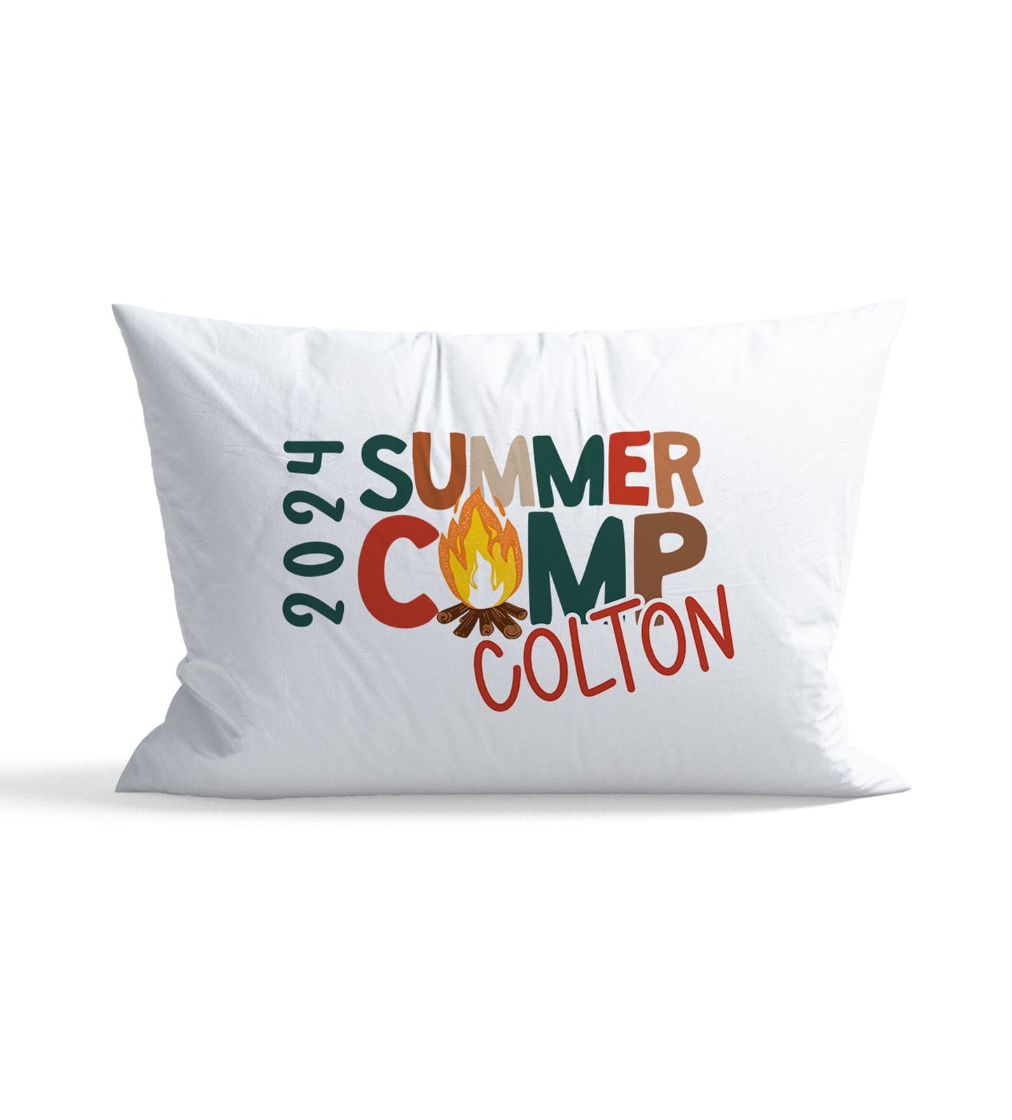 Camp Pillow Summer Camp Personalized