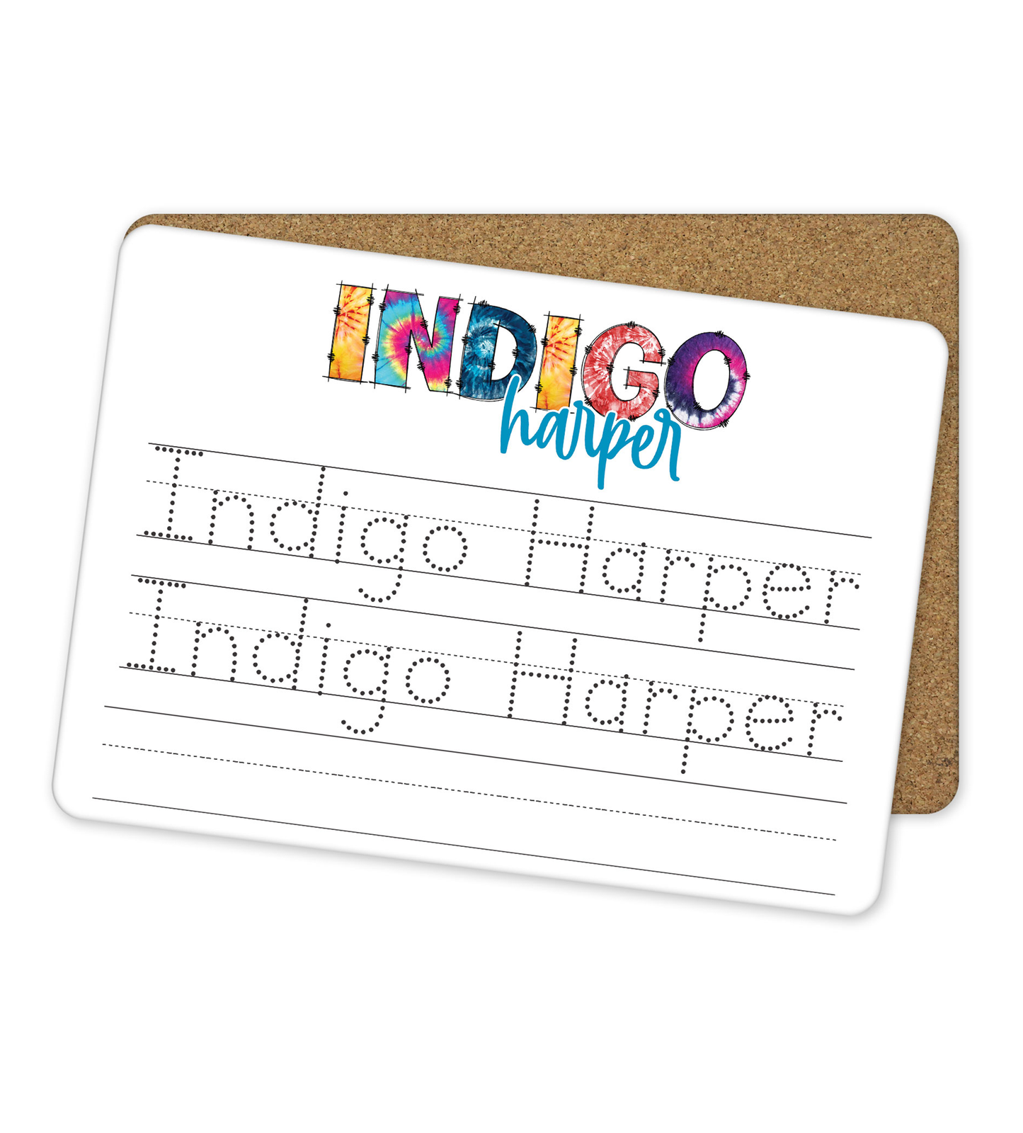 Personalized Dry Erase Name Tracing Board