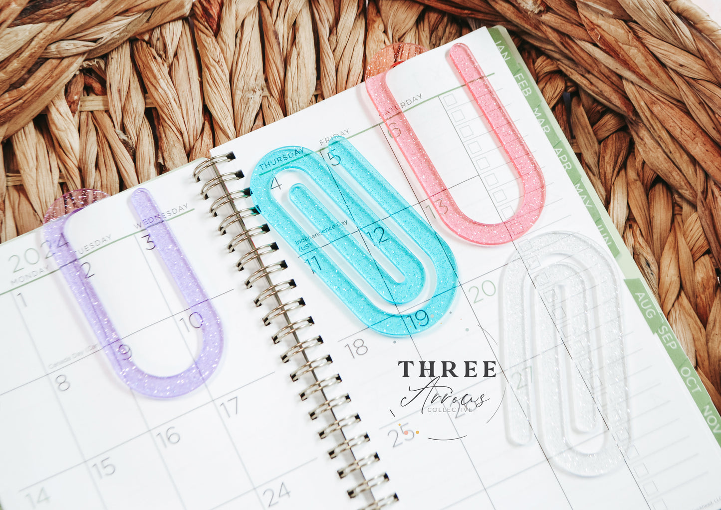 Jumbo Paperclips, Paper Clip Bookmark, Teacher Appreciation Bookmark Set, Paperclip Bookmark, Oversized Planner Book Mark, Teacher Day Gift