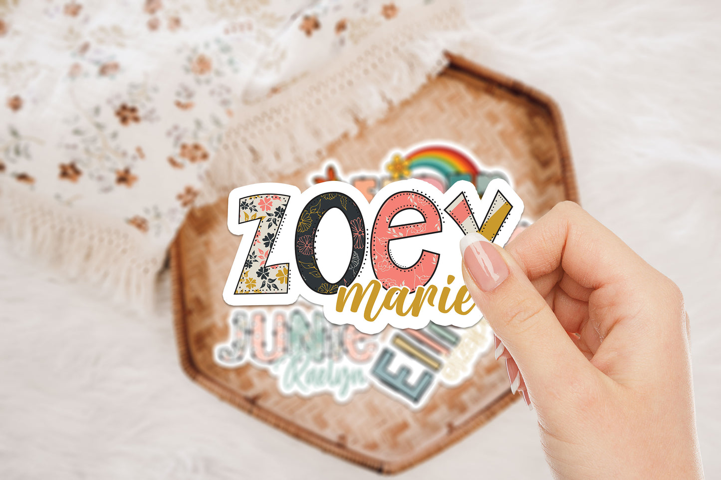 Personalized Decal Name Stickers