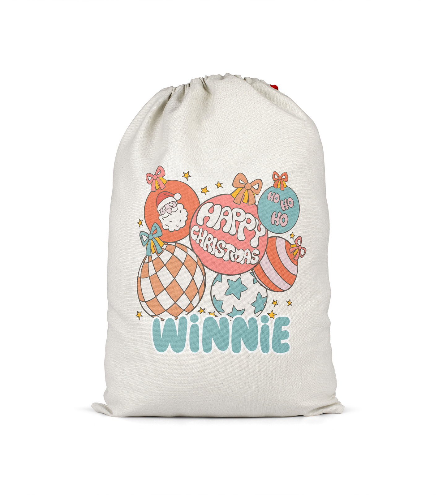Jumbo Santa Sacks Personalized Christmas Gift Bag