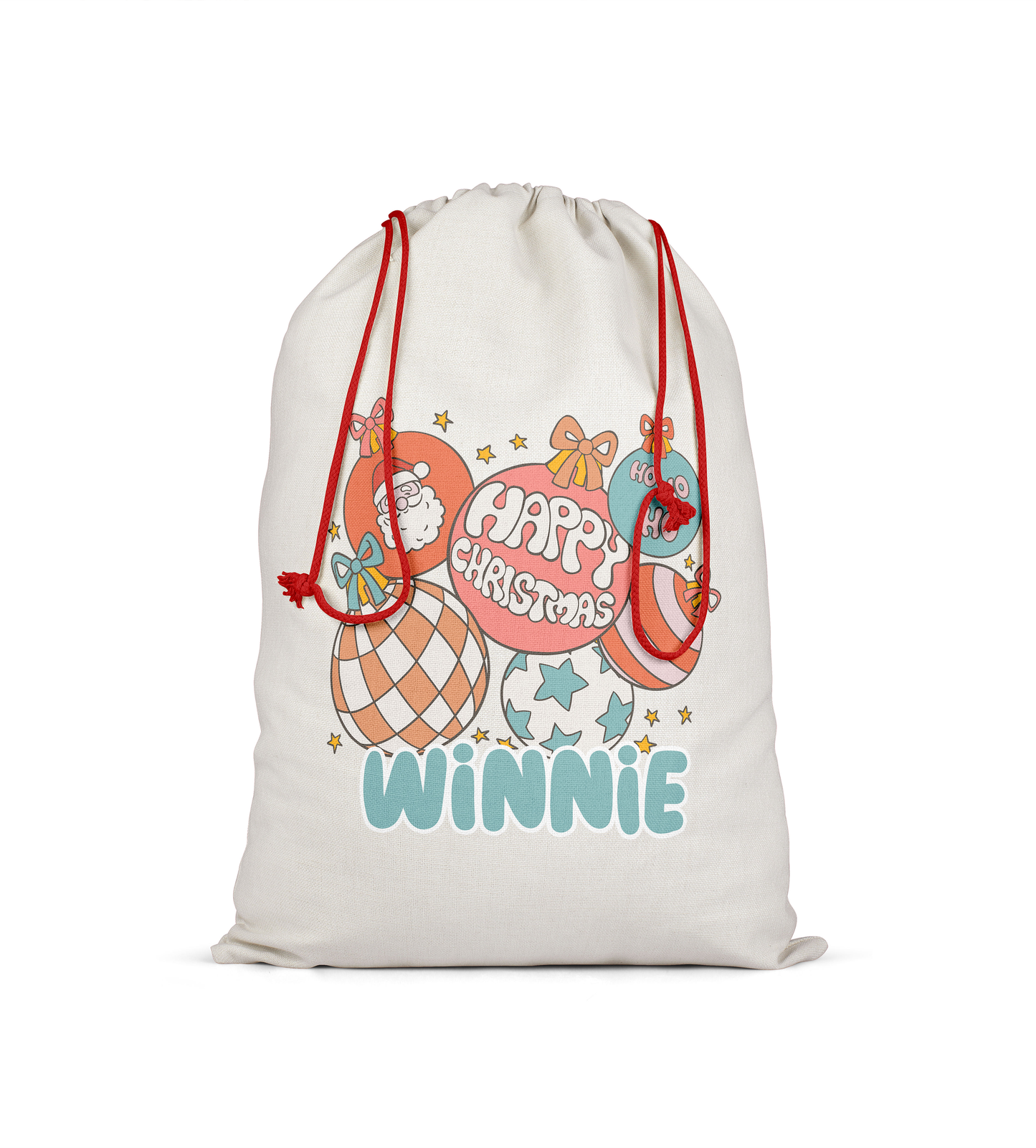 Jumbo Santa Sacks Personalized Christmas Gift Bag