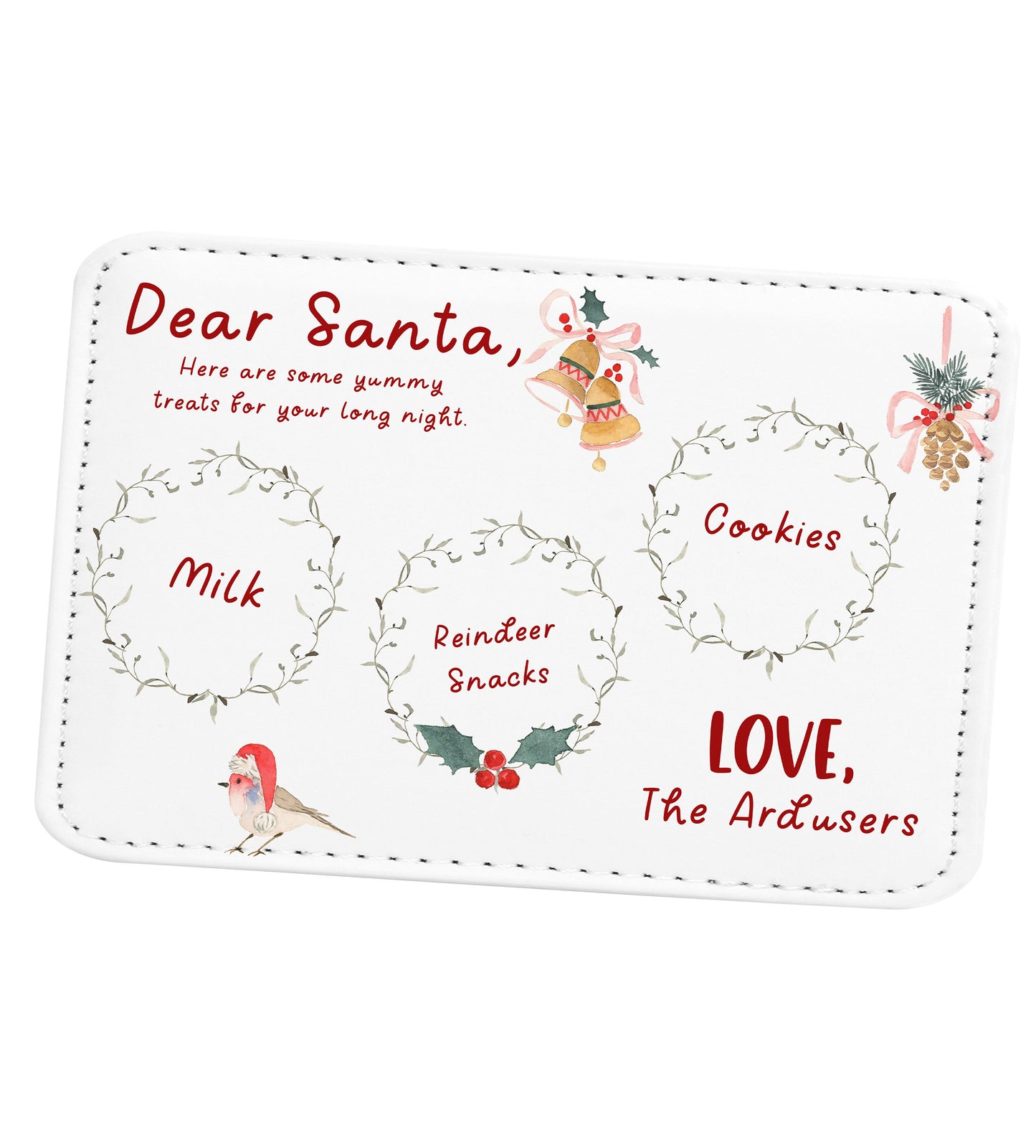 Personalized Santa Placemat