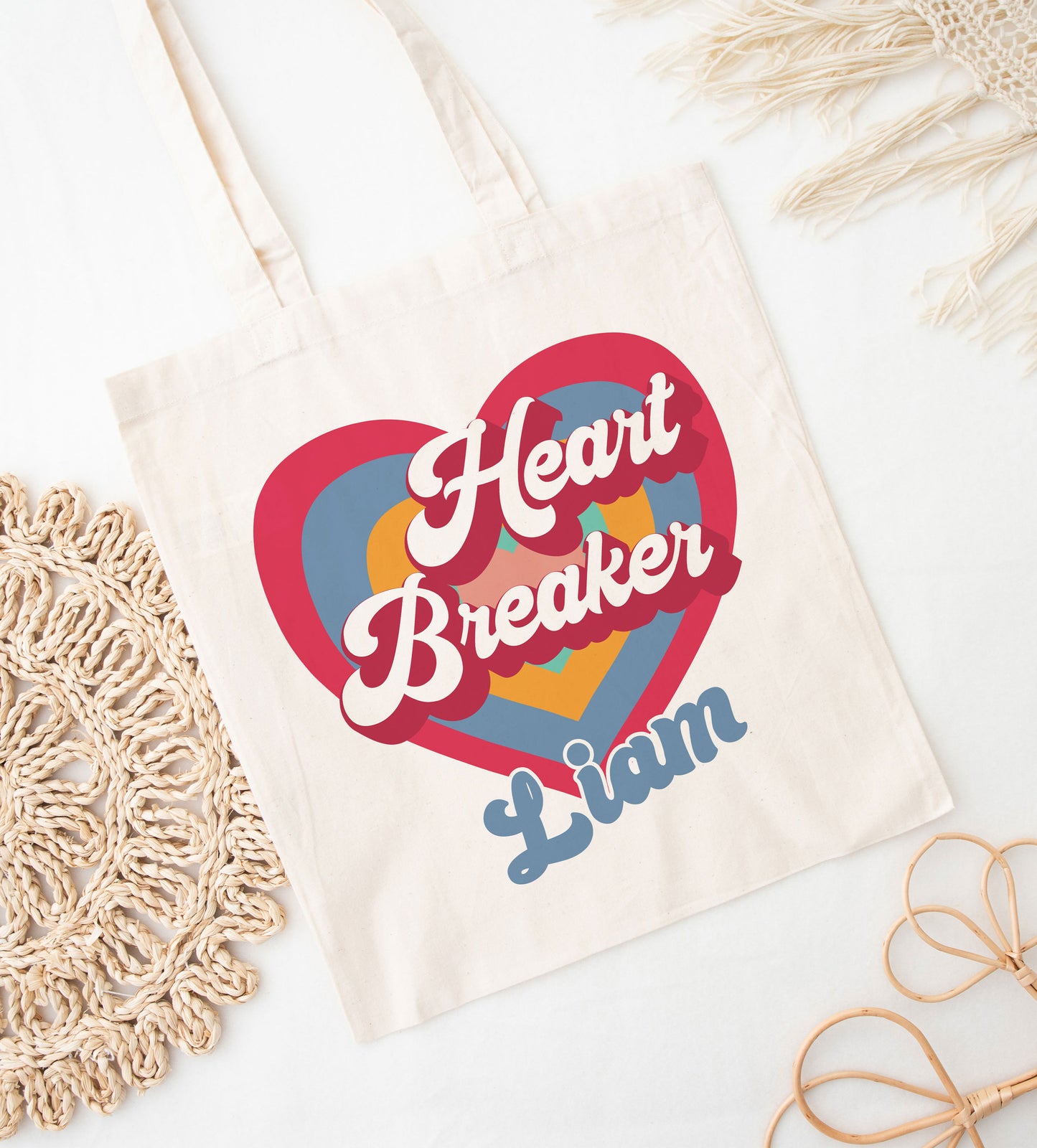 Custom Valentine Tote- Heartbreaker