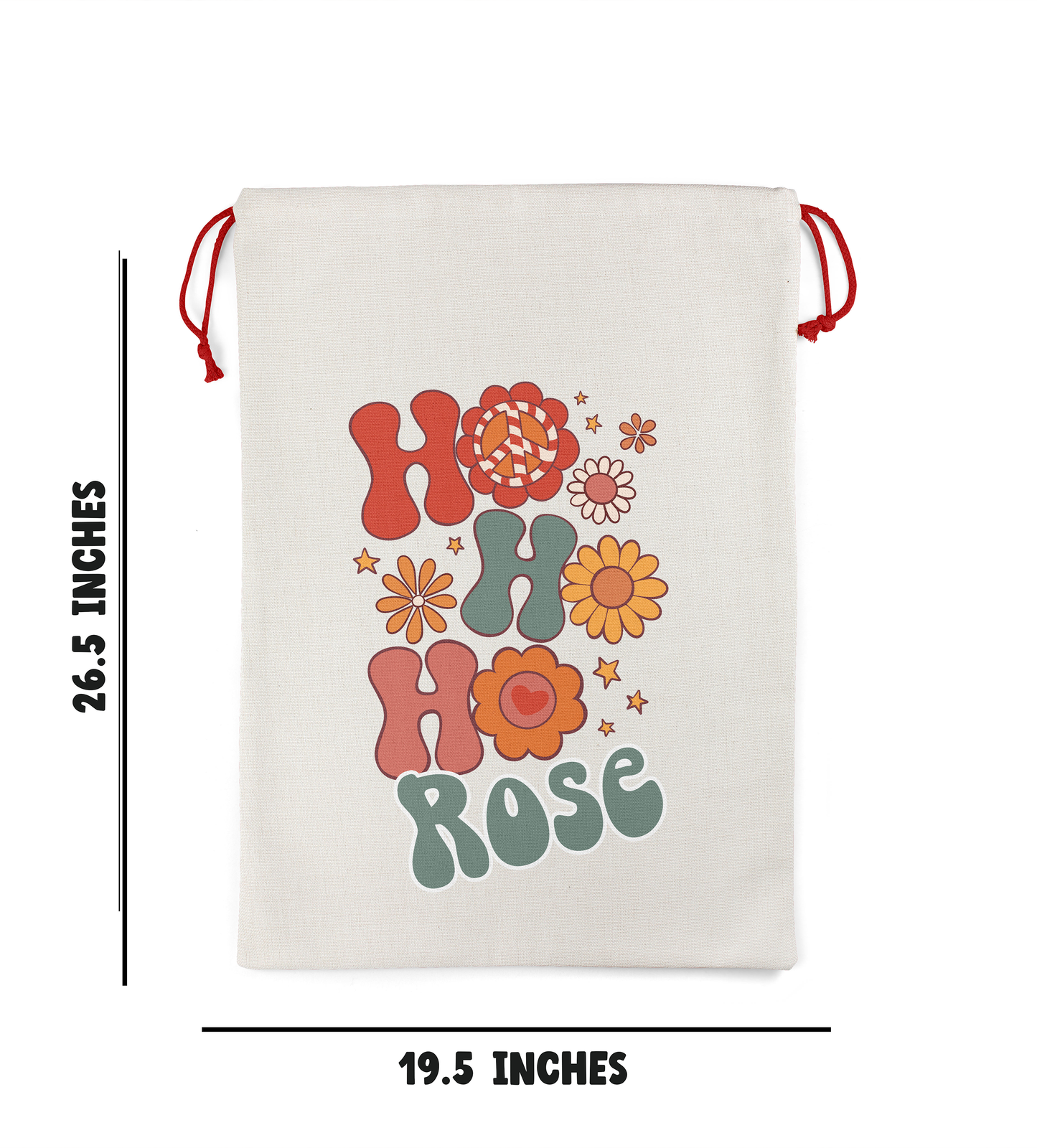 Santa Sacks Personalized Christmas Gift Bag