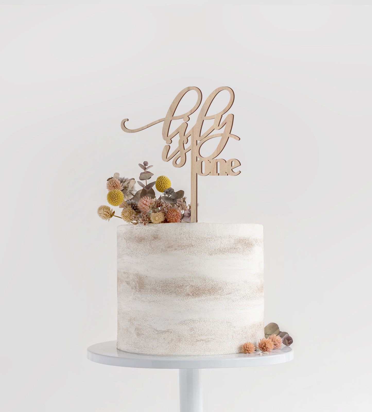 Personalized Birthday Name Cake Topper