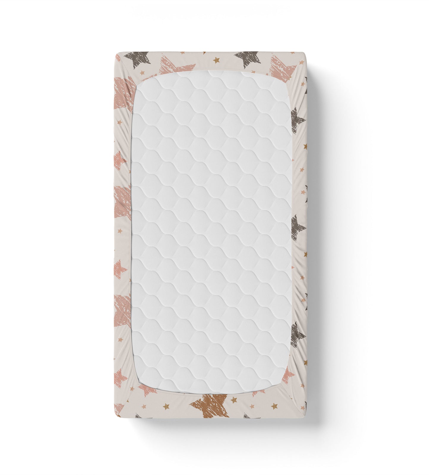 Mavis Collection -Boho Stars Personalized Crib Sheet