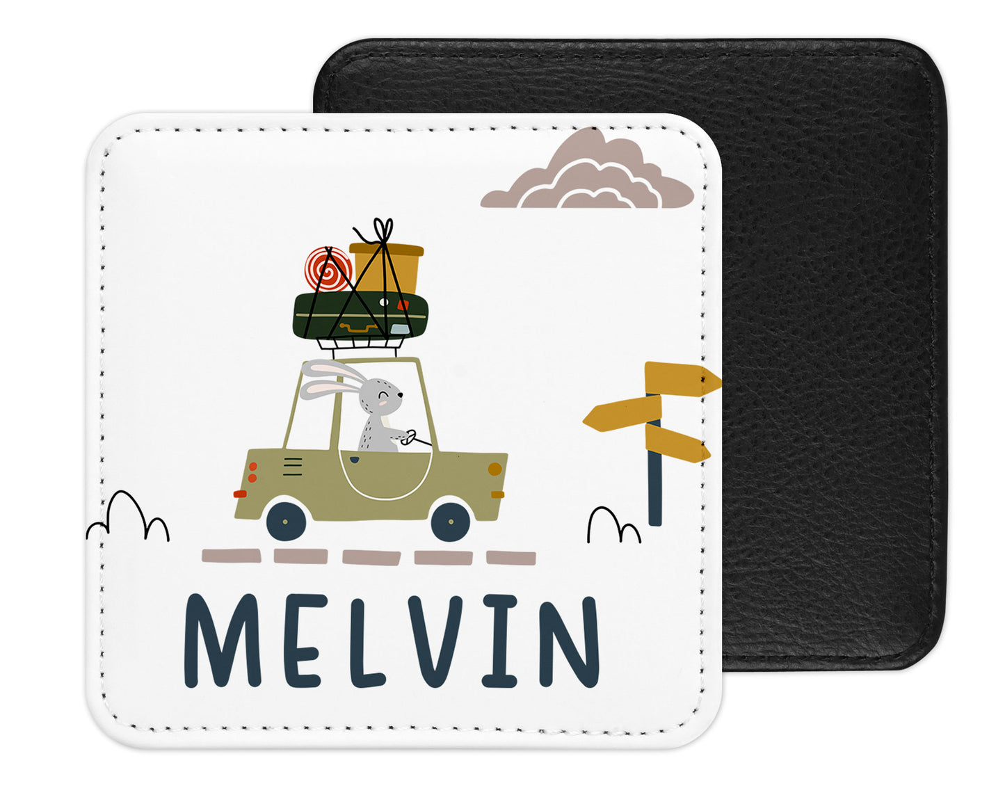 Cars Personalized Placemat Coaster Set