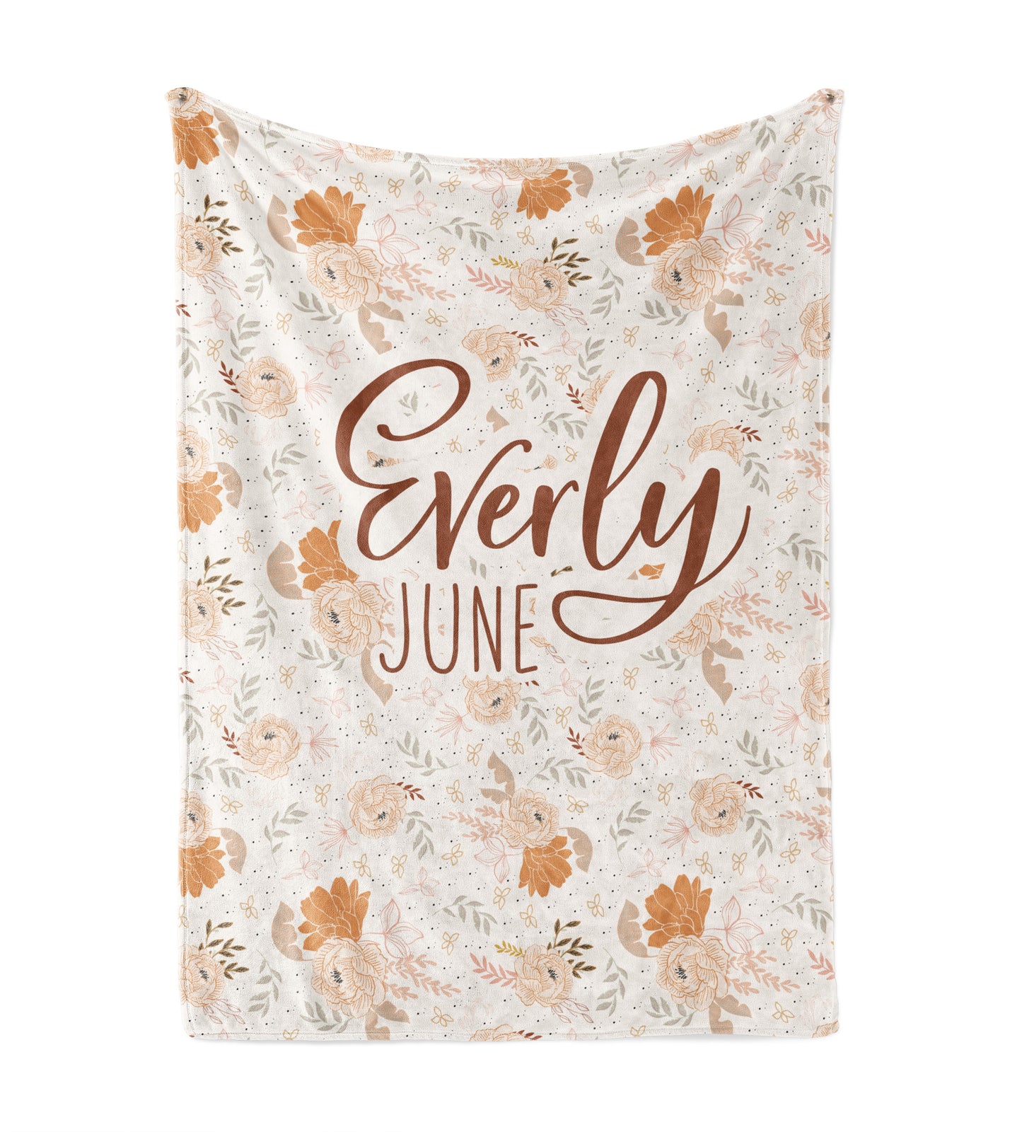 Everly Collection - Plush Name Blanket