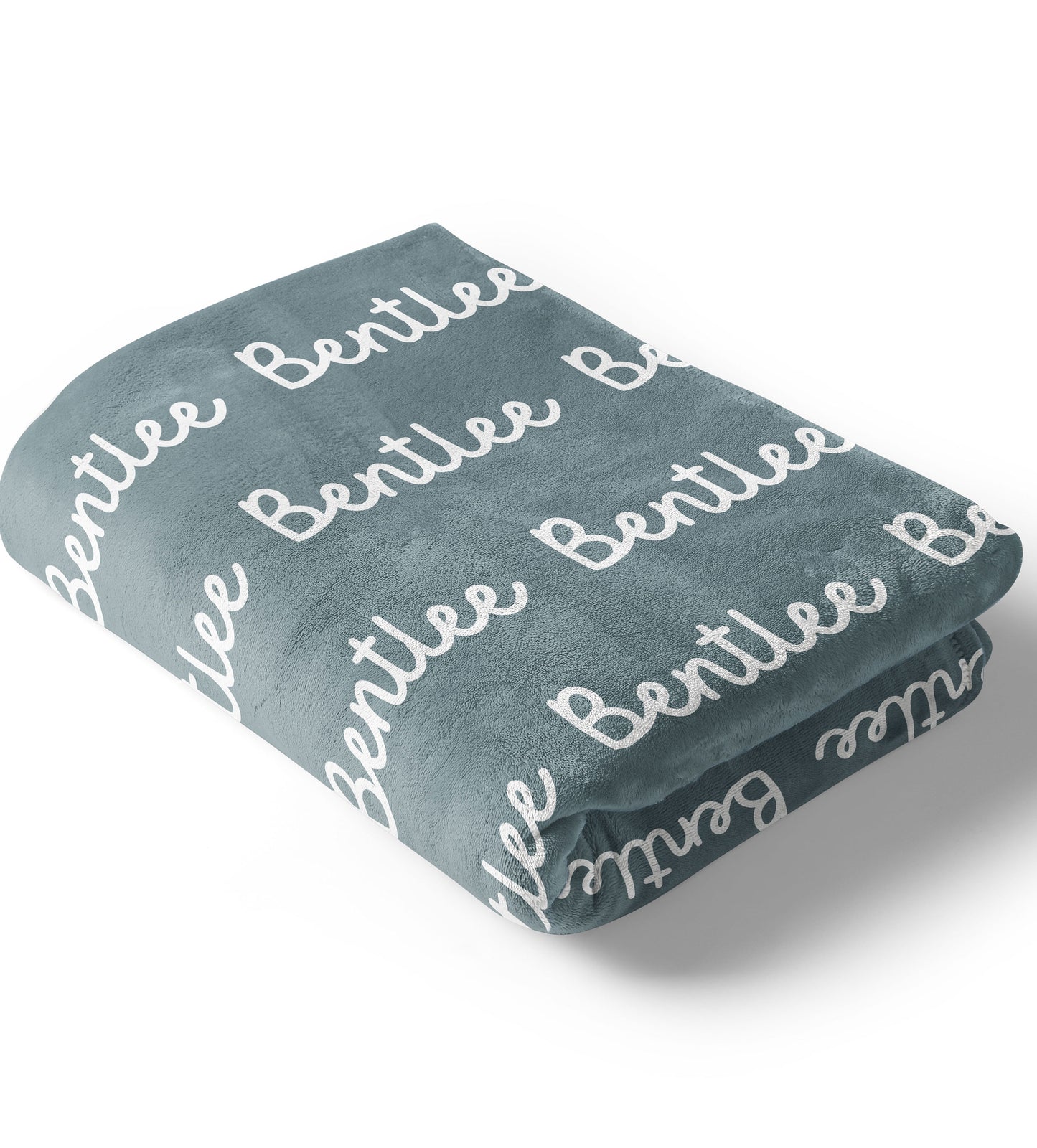 Soft Boho Personalized Name Blanket