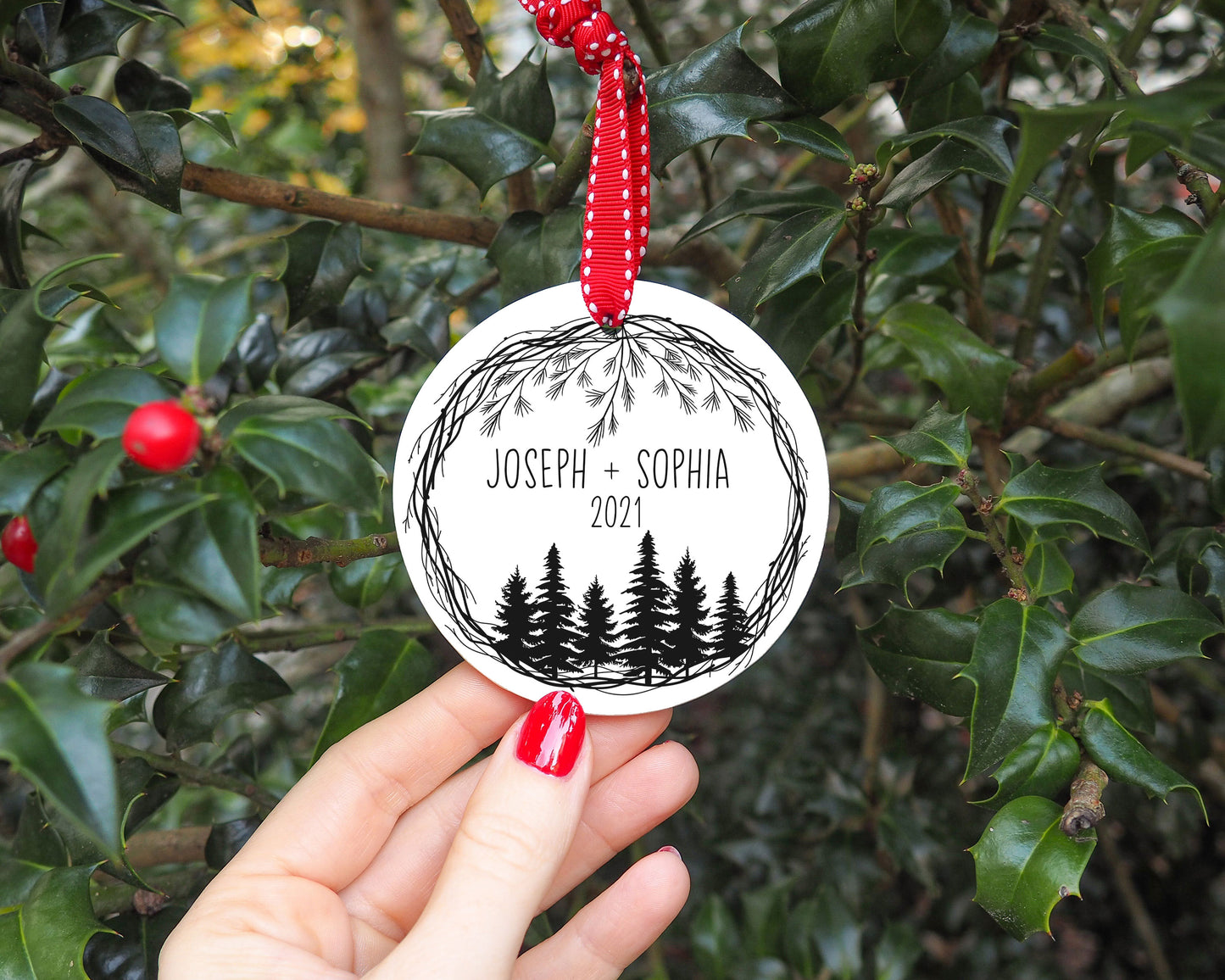 Just Married Ornament 2021