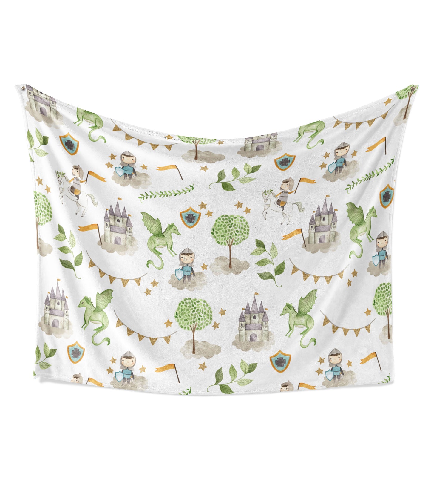 Once Upon a Time - Plush Baby Kids Blanket