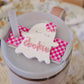 Stanley Name Plate Tumbler Tag Personalized, Halloween Girl Ghost Tumbler Name Tags, Custom Quencher Tumbler Topper Lid H2.0 20/30oz 40oz