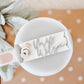 Mrs. Stanley Tumbler Name Plate Acrylic