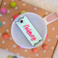 Electric Pink! Personalized Stanley Tumbler Name Plate Acrylic