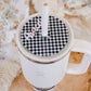 Checkered 32/40oz Hydro Flask Tumbler Name Plate
