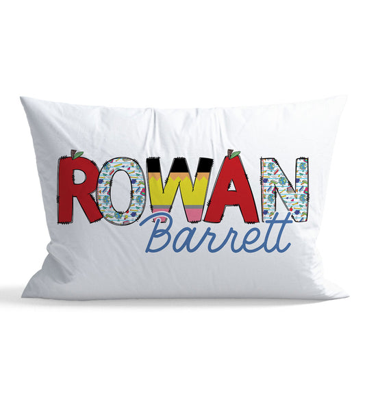 ABC Personalized Kid Pillow Case
