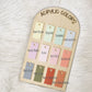 Winter Personalized Stanley Tumbler Name Plate Acrylic