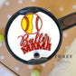 Baller Mama Stanley Tumbler Name Tag Personalized