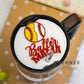 Baller Mama Stanley Tumbler Name Tag Personalized
