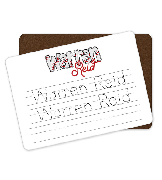 Personalized Dry Erase Name Tracing Board
