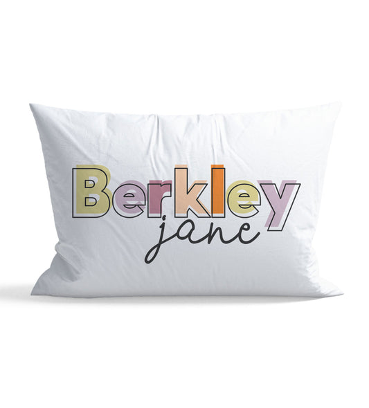Personalized Kid Pillow Case