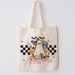 Halloween trick or treat tote bag, Boo Tote Bag, Custom Canvas Halloween Bag, Trick or Treat Name Tote, Personalized Gifts for Halloween