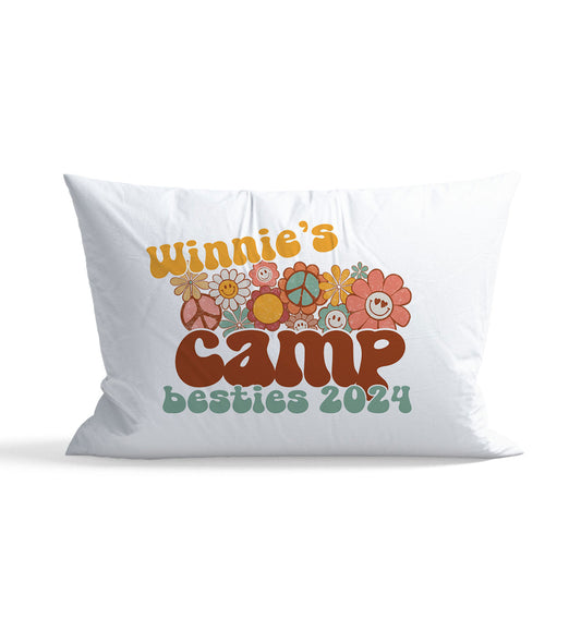 Camp Pillow Summer Camp Personalized