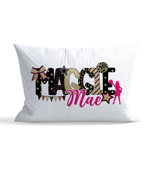 Cheer Personalized Kid Pillow Case